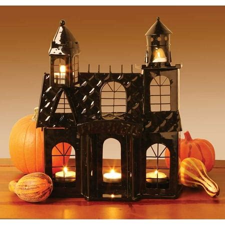 target haunted house metal candle holder|candles and candle holders : Indoor Halloween Decor : Target.